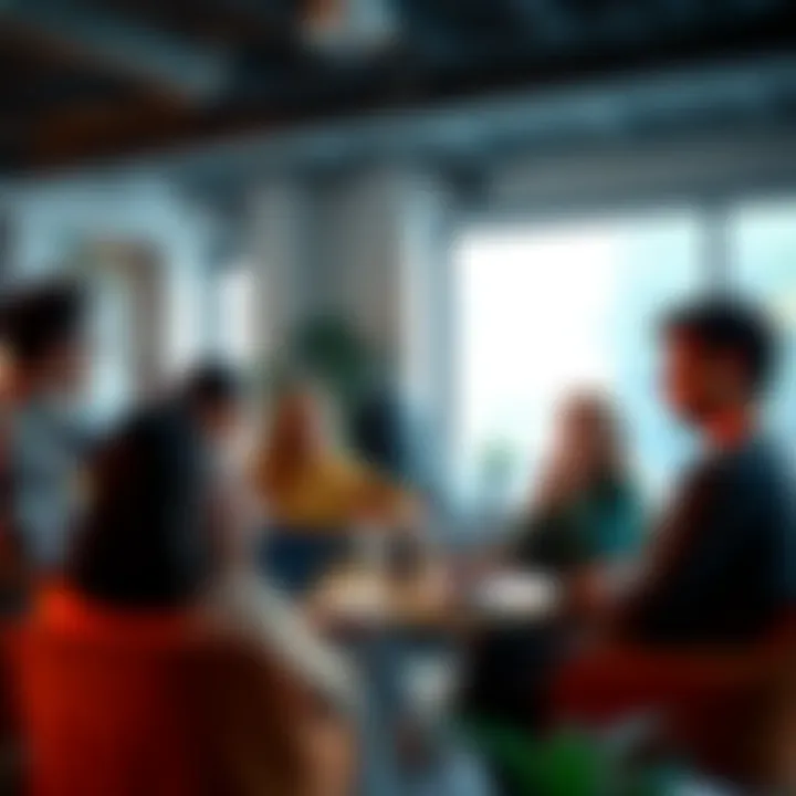 A diverse group of neurodivergent people sharing their experiences and strategies for manifestation in a supportive environment