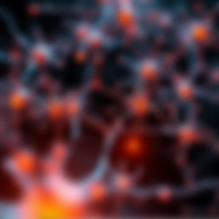 A close-up view of interconnected neurons illustrating how they form networks that represent human connection and identity.
