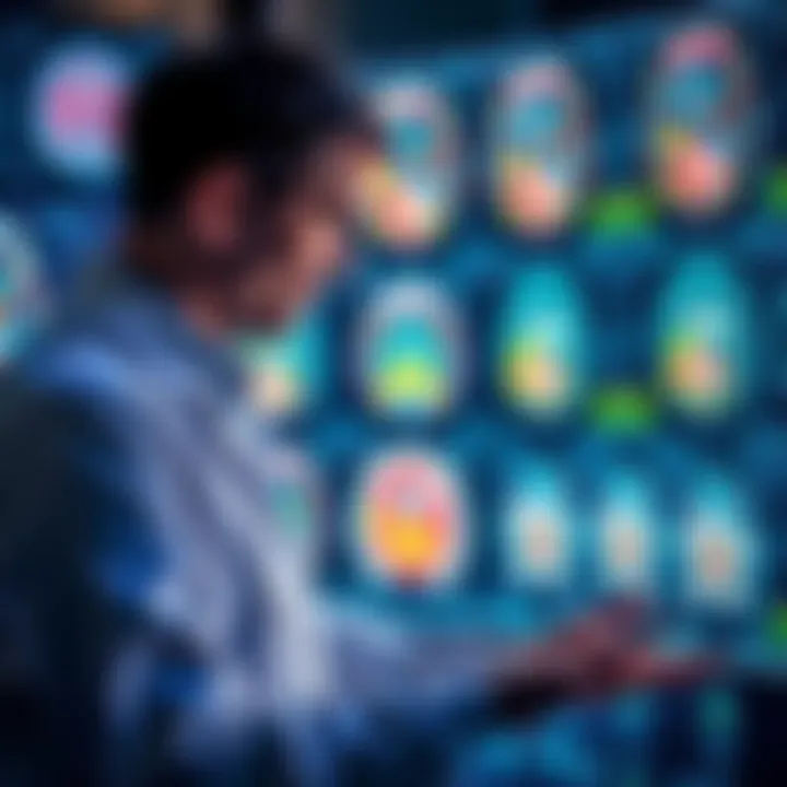 A neuroscientist looks at brain scans while studying near-death experiences, highlighting brain activity in critical situations.