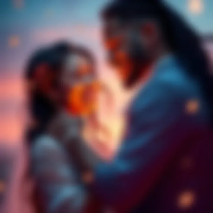 A couple smiling and embracing, symbolizing love and the fulfillment of dreams through manifestation.