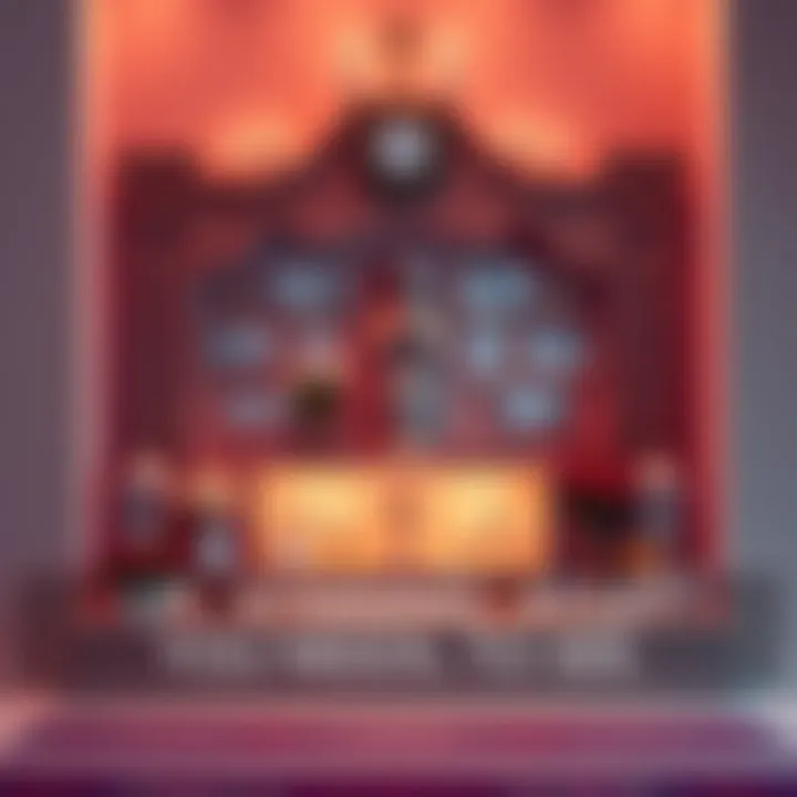 A beautifully arranged altar featuring stunning pieces that inspire peace and beauty.