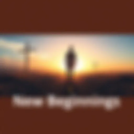 A person standing at a crossroads looking towards a bright horizon, symbolizing new opportunities and choices ahead.