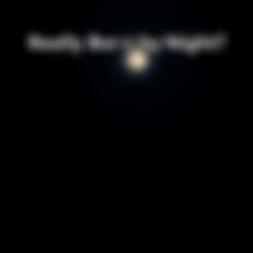 A full moon shining brightly in a dark night sky, symbolizing night owls and sleep patterns.