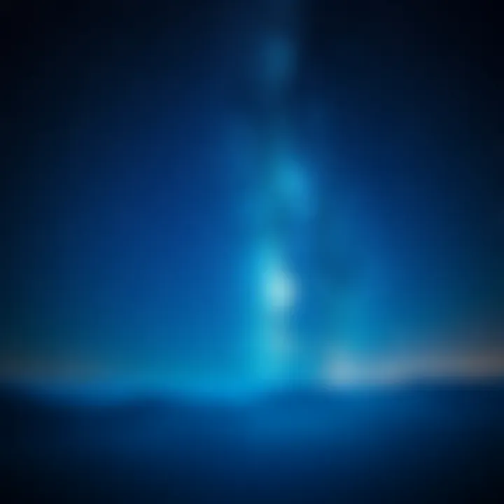 A serene night sky filled with vivid stars representing thoughts and emotions swirling in the mind, capturing the essence of telepathic experiences.