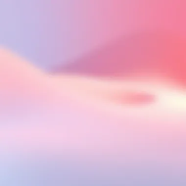 An abstract representation of a smooth, solid surface symbolizing a life without holes, featuring soft colors and simple shapes.