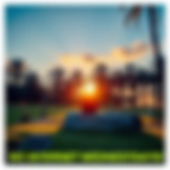 A person sitting on a rock in a peaceful park, surrounded by trees, meditating without a smartphone or any digital devices