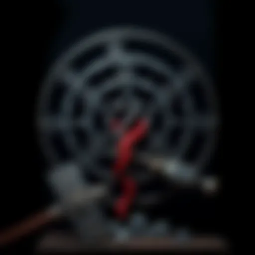 A collection of Norse pagan symbols including Yggdrasil and Thor's hammer against a dark background