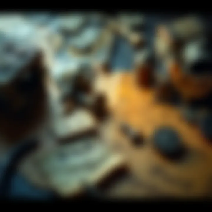 Ancient artifacts and treasure map Artifacts and a treasure map linked to the Knights Hospitaller on Oak Island