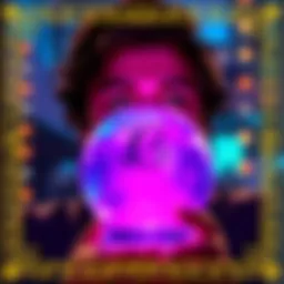 A person commenting their initial for a one-word guidance reading from Zee, with a crystal ball in the background.