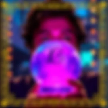 A person commenting their initial for a one-word guidance reading from Zee, with a crystal ball in the background.