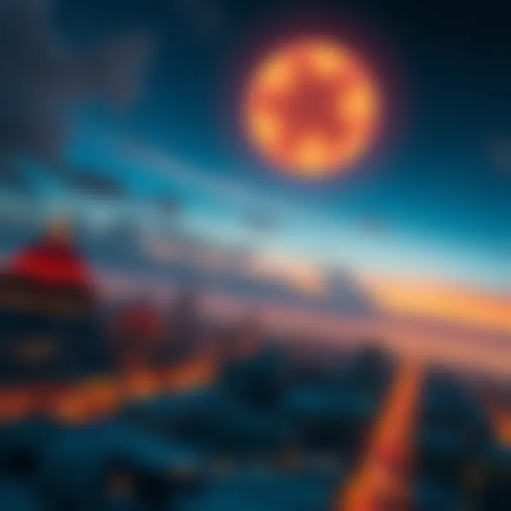 A glowing orb in the sky above Mexico City, changing its speed and direction with an urban skyline in the background.