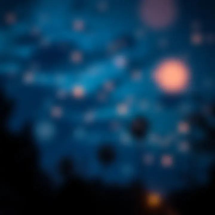 Strange glowing orbs seen in the night sky over South Raleigh, NC