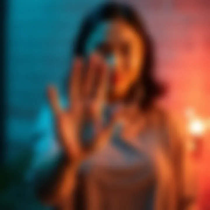 Woman showing her palm for reading A 26-year-old woman holds out her right hand, inviting others to interpret her palm lines.