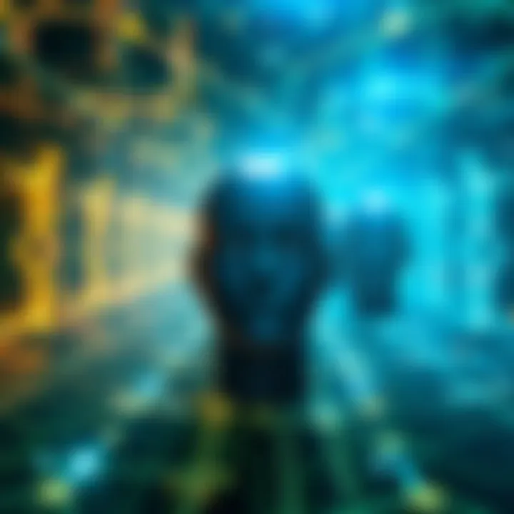 Awareness Across Dimensions Visual representation of multiple dimensions and consciousness