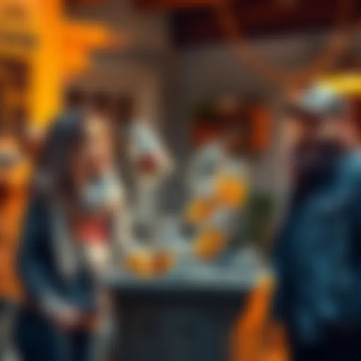 A person tossing out cleaned jars into a trash can while another person looks surprised, representing quirky household habits.