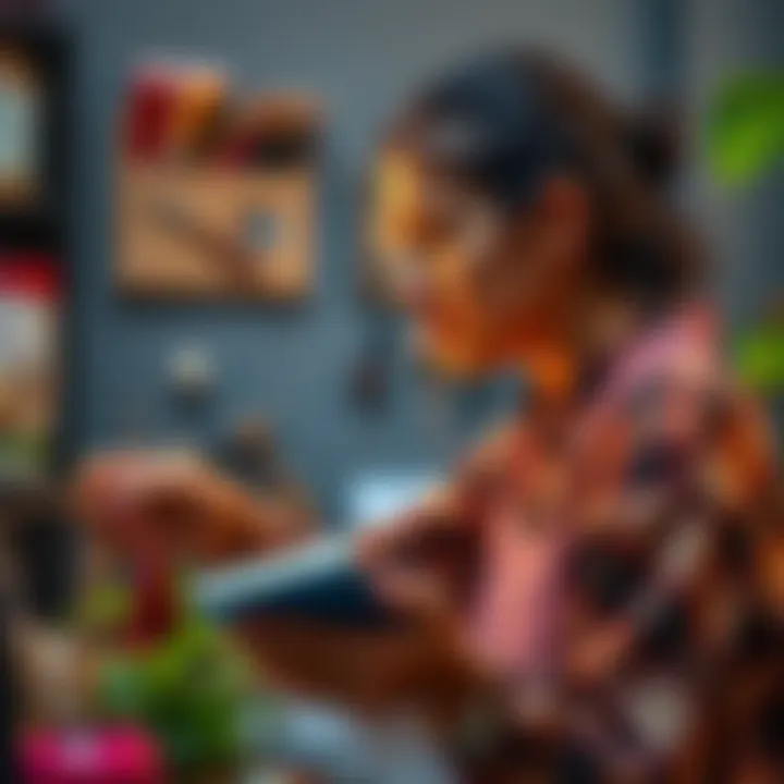 Person exploring new hobbies Individual engaged in various hobbies like painting and gardening, showcasing a break from daily work routine