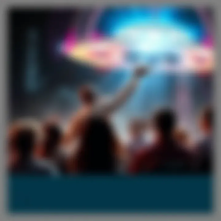 A pastor speaking to a group of people about UFO disclosure and preparation for upcoming events
