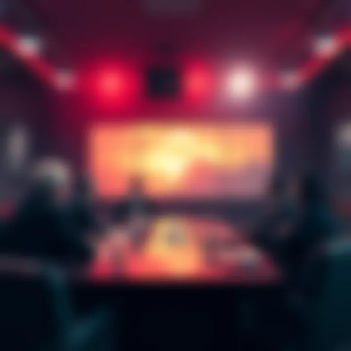 Pastors Discuss UFO Briefings Group of pastors in a meeting talking about UFO warnings