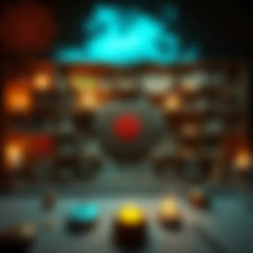 A collection of symbols and practices from various mystic traditions displayed together, representing spiritual journeys.