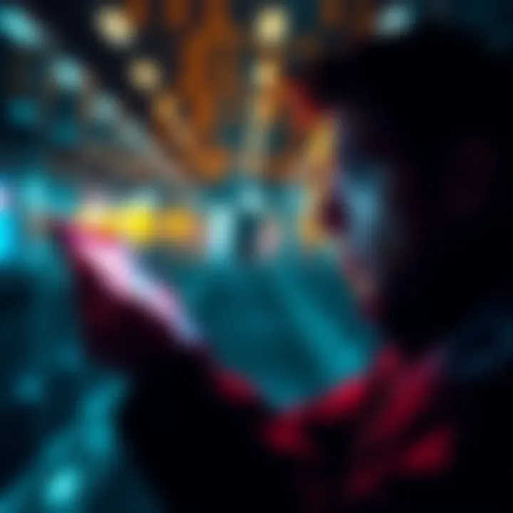 A person analyzing improvement areas with clarity and focus.