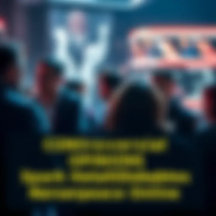 People debating on social media Group of people discussing controversial opinions on a social media platform