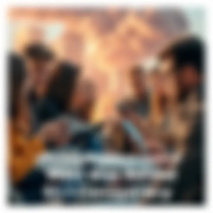 People discussing 9/11 conspiracy theories A diverse group of people engaged in a heated discussion about the conspiracy theories surrounding 9/11, with newspaper articles and digital devices in front of them.