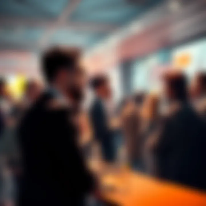 People Discussing ChatGPT Statement Group of people engaging in discussions about ChatGPT's recent comments at a forum