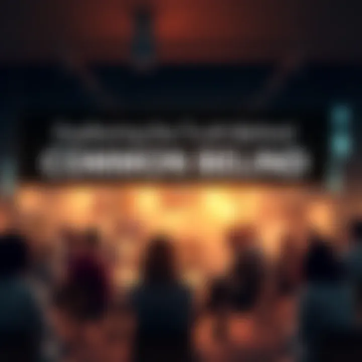 A group of people in conversation, sharing thoughts on everyday sayings and beliefs