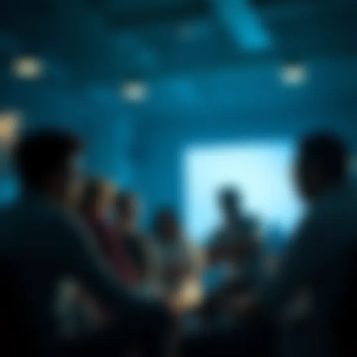 A group of people sitting in a circle sharing their experiences with the Law of Assumption, looking engaged and supportive.