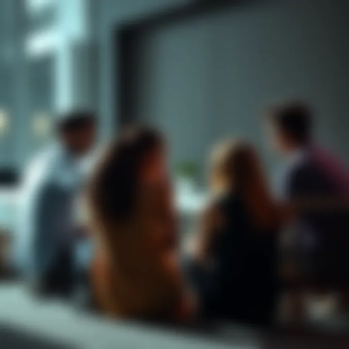 People discussing life's challenges A group of individuals in a circle sharing their thoughts on personal challenges and feelings of abuse