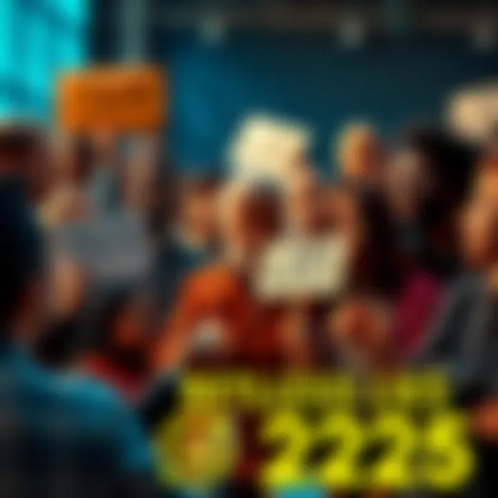 People discussing misinformation A group of diverse people engaged in a heated discussion, some holding signs that say 'Truth' and 'Lies'. They look concerned and passionate about public discourse.