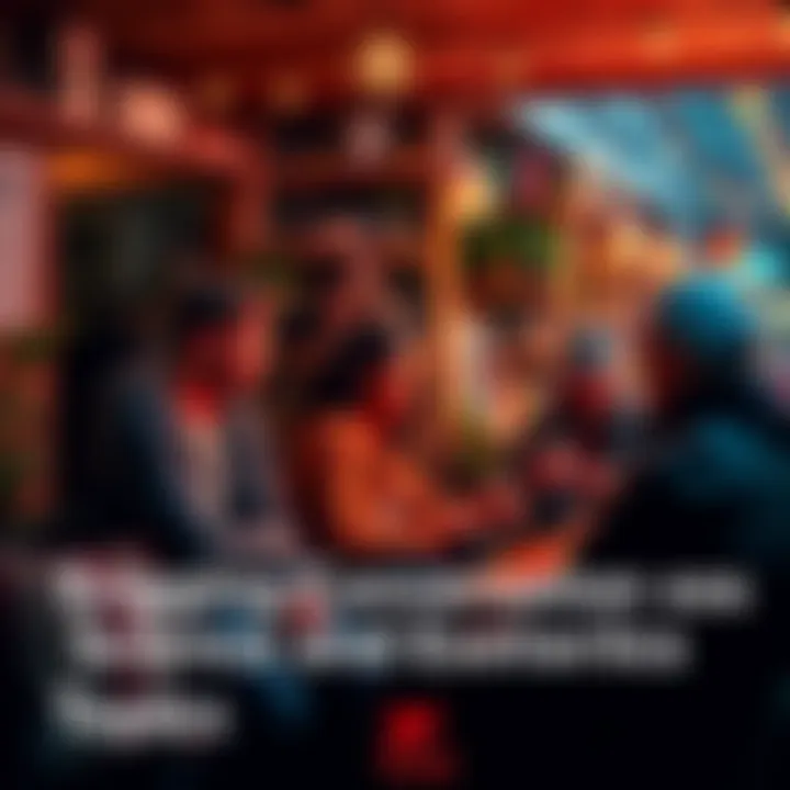 People discussing science and esoteric topics Group of individuals sharing stories and insights about science and esoteric knowledge in a cozy setting