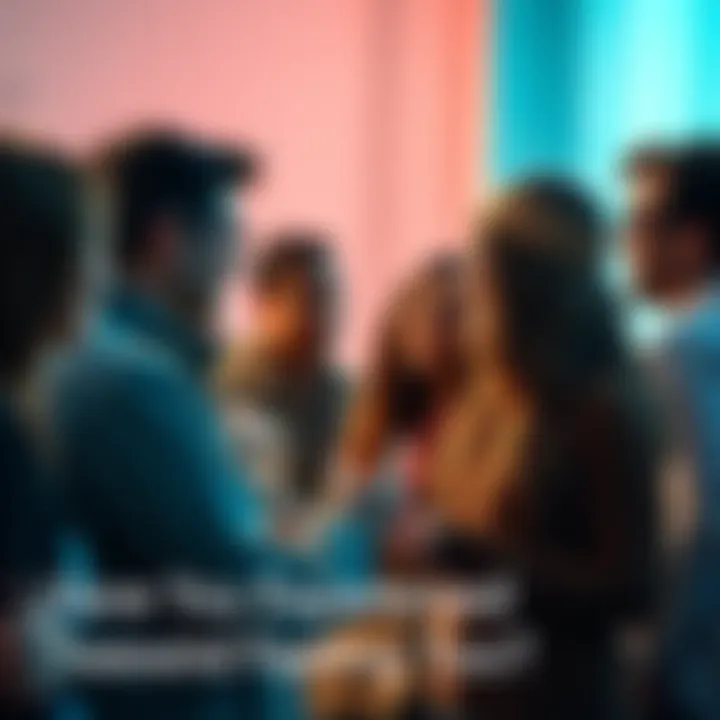 A diverse group of people engaging in a conversation, sharing thoughts and feelings about unusual experiences they have encountered.