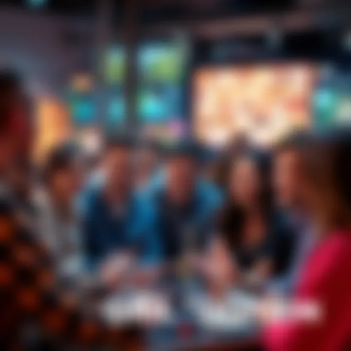 People Engaging in Online Discussion A diverse group of people sharing ideas and asking questions in an online comment section for a Q&A session