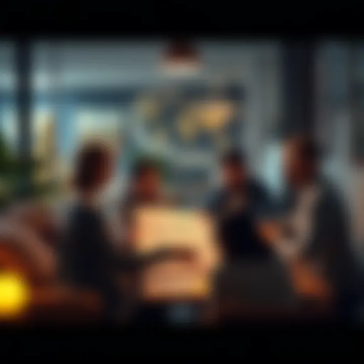 People Engaging with Charts A group of people discussing and analyzing astrological charts together in a cozy setting.