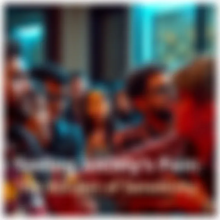 A diverse group of individuals sharing their feelings and concerns about societal issues in an open discussion