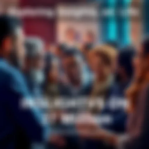 A group of diverse individuals discussing their life experiences and reflections on a milestone event