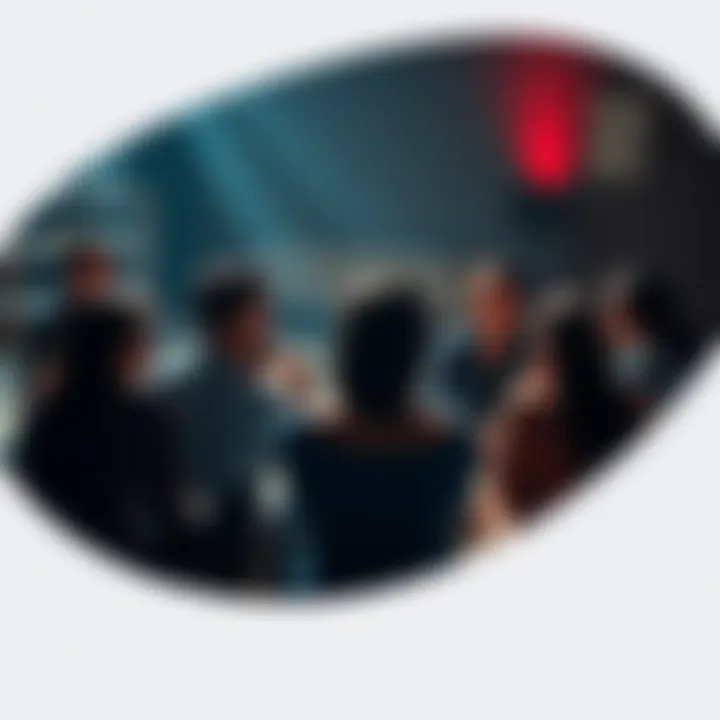 A group of people sitting in a circle, openly sharing their secrets and listening to each other in a supportive environment.