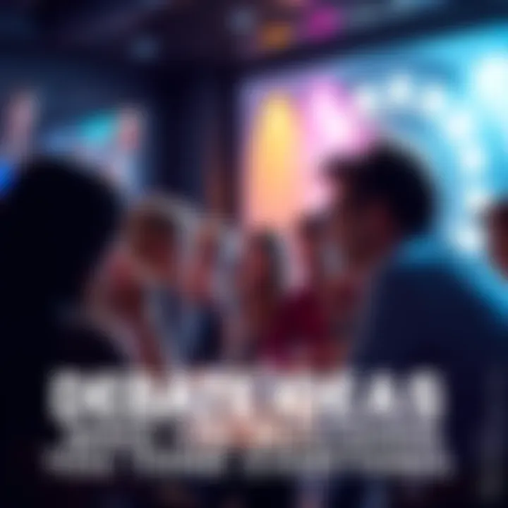 A group of people engaging in a lively debate, sharing thoughts and challenging each other's beliefs.