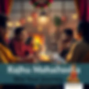 People discussing Rahu Mahadasha A group of people sharing their experiences about Rahu Mahadasha in a cozy setting