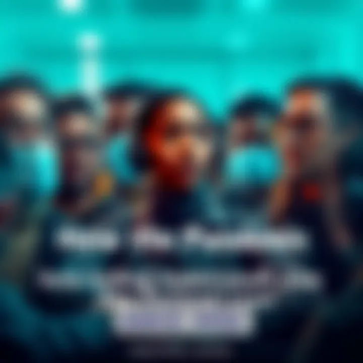 A diverse group of people reflecting on their personal changes during the pandemic, showing expressions of thoughtfulness and connection.