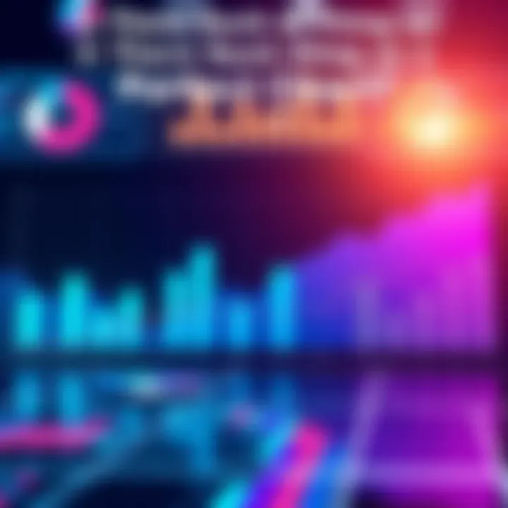 A visually balanced chart with harmonious colors and shapes representing data clearly, symbolizing the idea of perfection in data visualization.