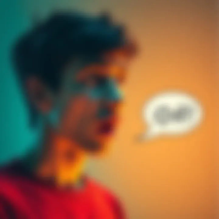 A person showing a surprised expression while using the phrase 'Oof' in a conversation, with a speech bubble indicating their feelings.