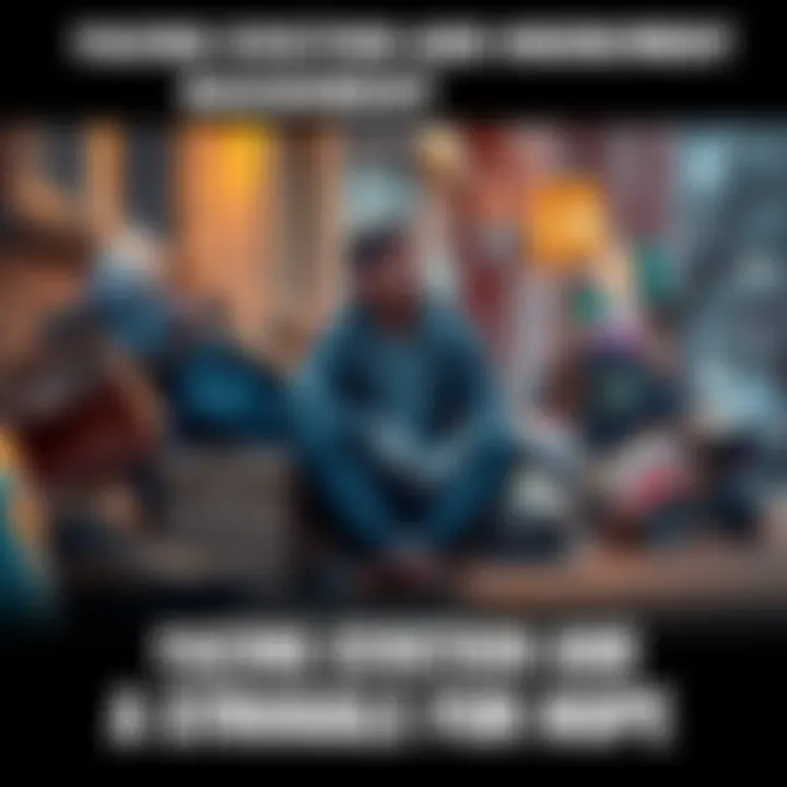 Person facing eviction Individual sitting on a curb with belongings, looking worried about eviction and financial troubles