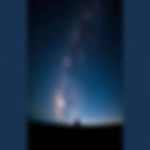 Person gazing at the night sky A person stands in a dark field under a starry sky, looking up thoughtfully, symbolizing a search for wisdom from the universe.