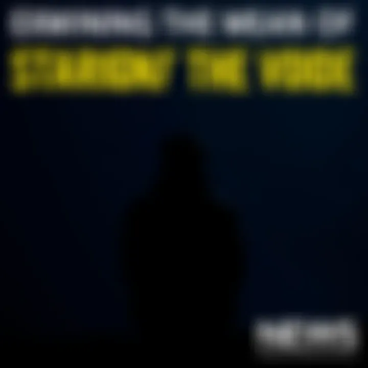 Person gazing into the distance Individual sitting alone, staring into an empty void with a thoughtful expression, surrounded by darkness