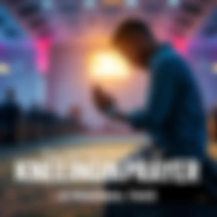 A person kneeling on the ground with hands clasped in prayer, showing a moment of respect and reflection.