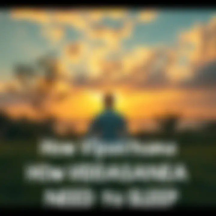 Individual sitting cross-legged in a tranquil setting, practicing Vipassana meditation, surrounded by nature