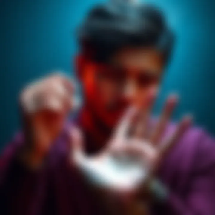 A person looking thoughtfully at a palm, symbolizing concerns about future relationships and marriage predictions.