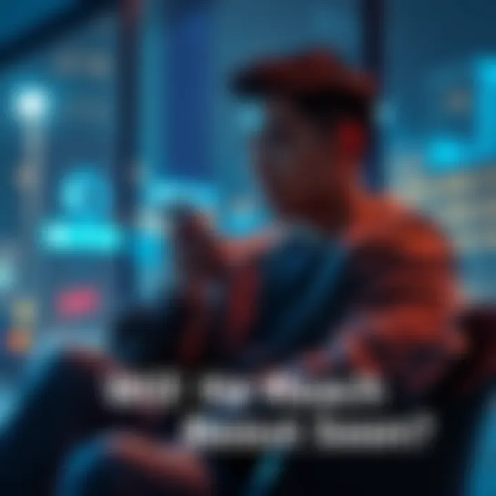 A person sitting with their phone in hand, looking contemplative, wondering if someone will reach out soon.